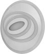 Avide Olive Mennyezeti design led lámpa távirányítóval 76W 6100Lm 3000-6400K