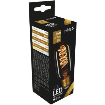 Avide filament LED izzó E27 5W 360Lm 360° 2700K 