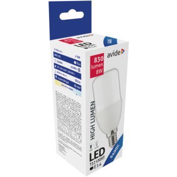 Avide stick LED izzó E14 8W 830Lm  220° 6400K