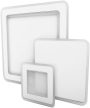 Avide Sophie  Mennyezeti design led lámpa távirányítóval 93W 7440Lm 3000-6400K