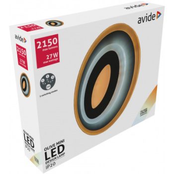   Avide Olive Mini Design led lámpa, 3 kapcsoási móddal 32W 3200LM 3000-6400K