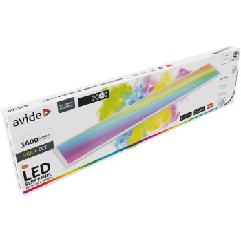 Avide RGB+CCT SMART led panel 30x120cm 36W 