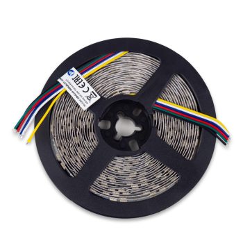 Avide RGB+CCT LED szalag 24V 10W 600Lm 120led/m IP20
