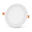 Avide 18W Beépíthető kör led panel CCT 1490Lm IP44