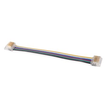   RGBCCT flexibilis led szalag toldó 6 pólusos, szalag-szalag toldáshoz, 12mm