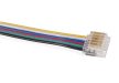 RGBCCT flexibilis led szalag toldó 6 pólusos, szalag-szalag toldáshoz, 12mm