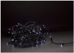 Karácsonyi led fényfűzér távirányítóval 120Led 9m IP44 hideg fehér 