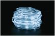 Karácsonyi micro fűzér PVC bevonattal 200Led 20m IP44 hideg fehér